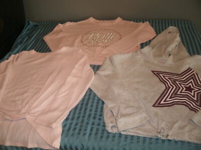 Hollister California Girls Mixed Sweatshirt Lot Size XS 10/12