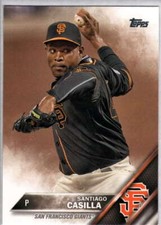 2016 Topps #605 Santiago Casilla NM-MT Giants ID:23247