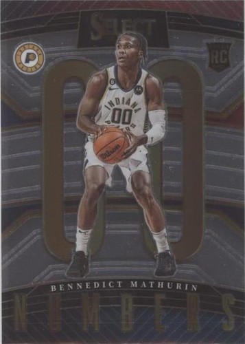 Benedict Mathurin 2022-23 Panini Select Concourse Rookie Blue