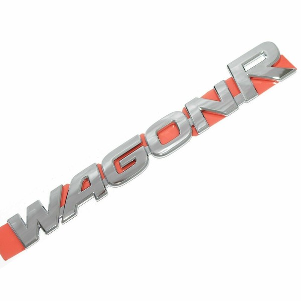 Suzuki Wagon R Heck Emblem Chrom Aufkleber Selbstklebend 77831M58J00-image