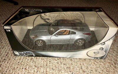 New* 1:18 Scale Nissan Z Hot Wheels Silver Rare Color | eBay