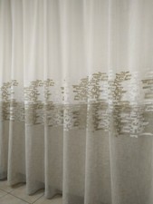 Tende a metro moderna salone cucina tessuti metraggio bicolore arredamento