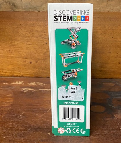 Neu Engino Entdeckung STAMM Mechanik - Hebel, Gestänge & Strukturen Bausatz - Bild 12 von 13
