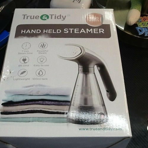 true and tidy handheld steamer reviews