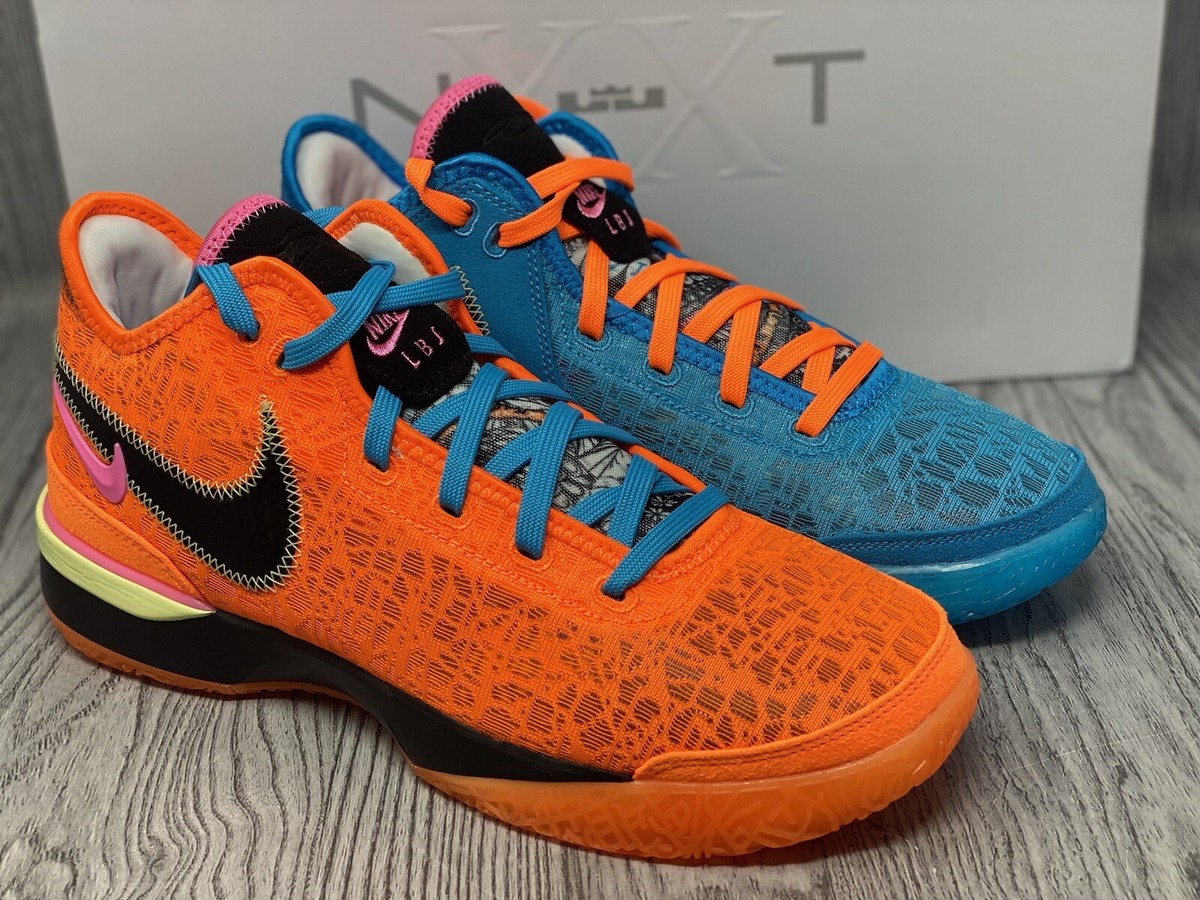 Nike Zoom LeBron NXXT Gen Blue Orange Basketball DR8784-900