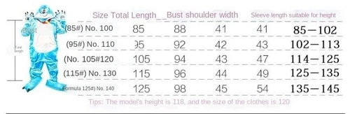 Adult children cow pajamas Cosplay Halloween Christmas costume craze - Imagen 10 de 14