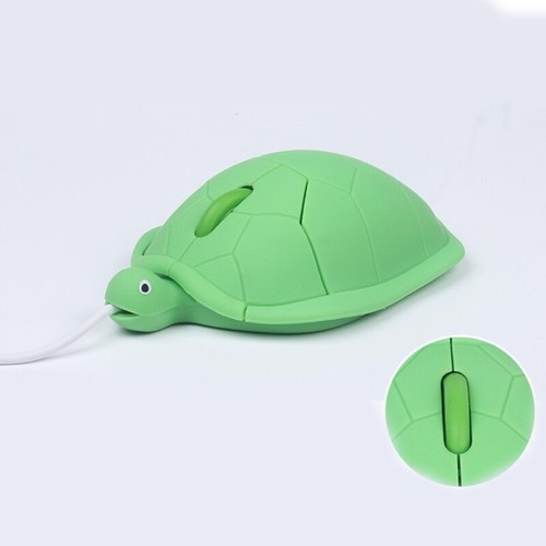 for Turtle Shaped Wired Optical Mouse Portable Corded Mice 1200DPI for Office Ho - Picture 5 of 8