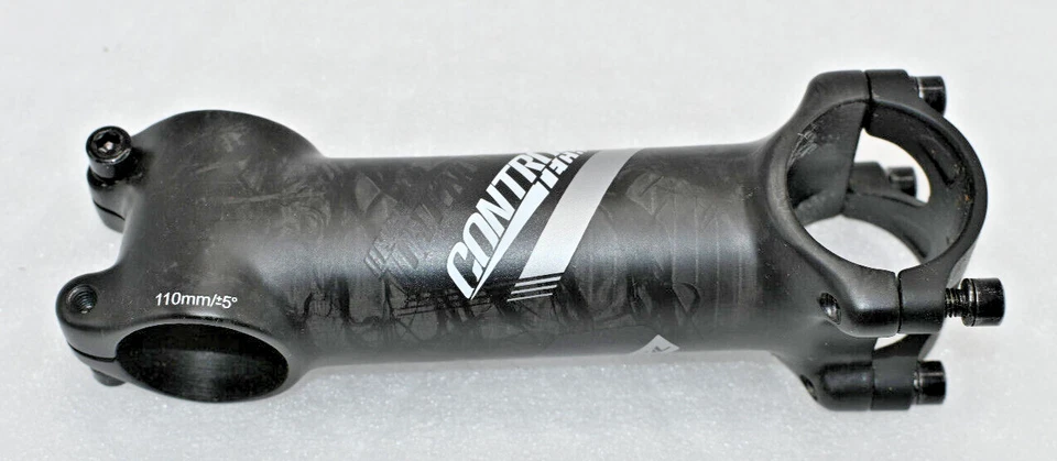 Potence Controltech EXL 110 Mm 31.8 Mm +/- 5° Alu Carbone UD Gris - Photo 3/3