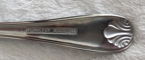 Towle Everyday Logan 22 Piece Flatware Stainless Steel Silverware - Picture 9 of 9