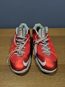 red lebron 10