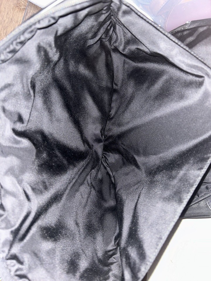 Large Prada Messenger Bag Black Nylon Made in Italy Long Strap eBay