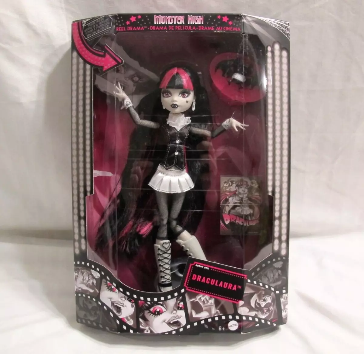 Monster High Reel Drama Draculaura Doll - Entertainment Earth