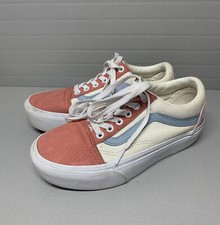 Vans Old Skool Multi color Twill Pastel Size 5-Mens/ 6.5-Women Youth Unisex