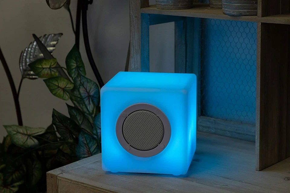 Alpine Corporation Add-On Multi-Color LED Bluetooth Speaker Portable Wireless - Image 4 of 4