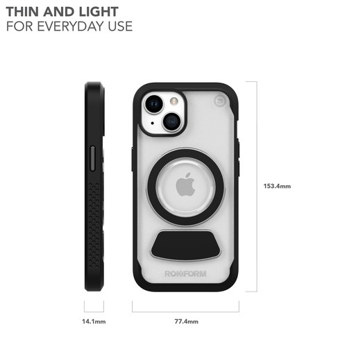 Rokform iPhone 15 - Eagle 3 magnetisch Golf durchsichtig Handyhülle - MagSafe kompatibel - Bild 4 von 9