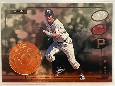 1998 SPx Finite Jose Guillen /5000 #8 Baseball Pittsburgh Pirates