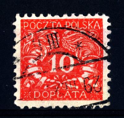 POLEN - POLEN - 1919 - Briefmarken für Nordpolen: Ziffer