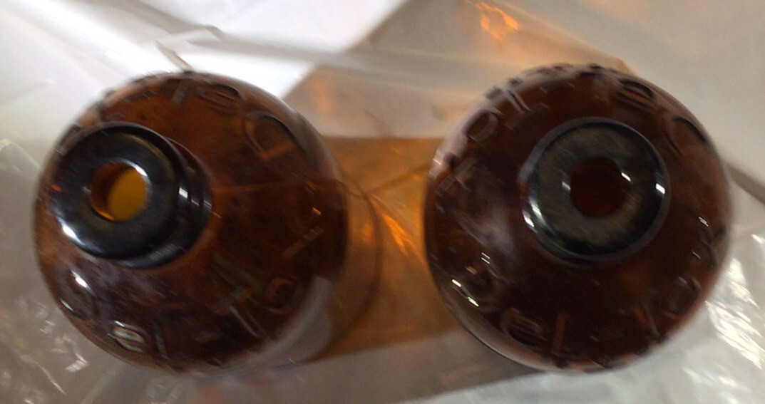 RARE VINTAGE Del-Tox 15 OZ CHEMICAL BOTTLES Lot of 2 | eBay