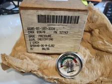 (2) TYCO FIRE PRODUCTS GAGE DIAL 52743 6685-01-107-3334