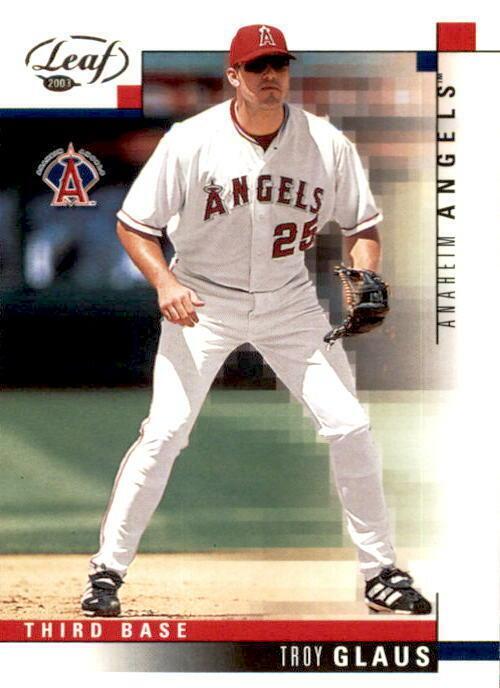 2003 Leaf - Troy Glaus #8 - 1 of 1