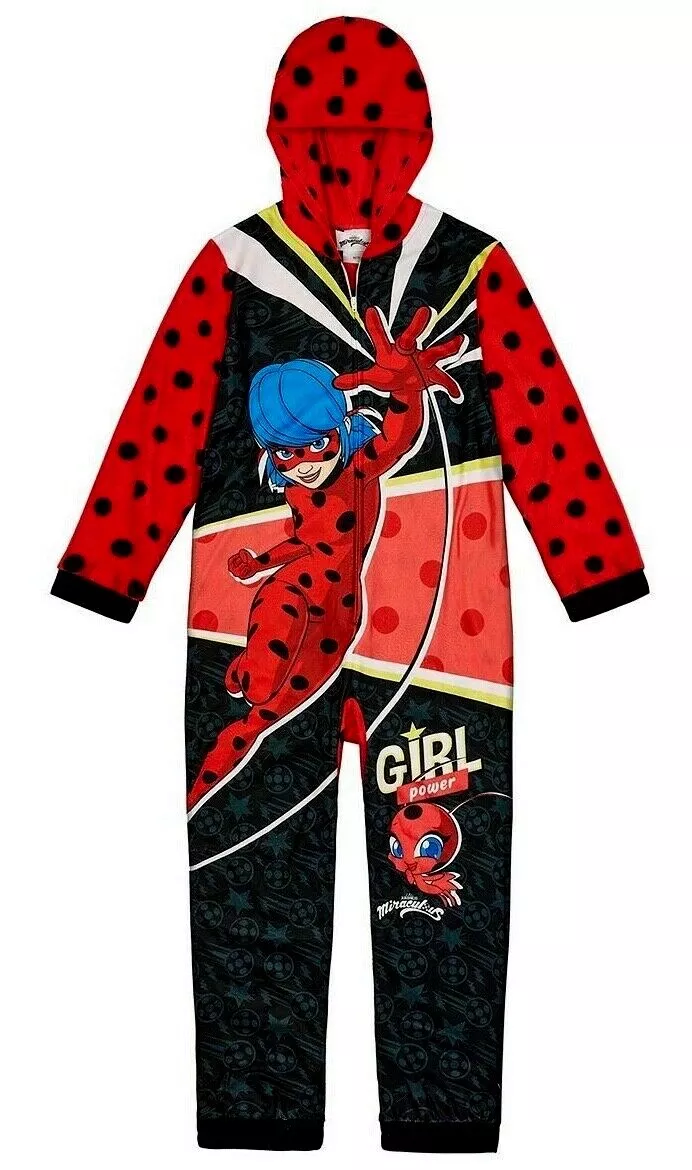 Ladybug One Piece Pajamas Union Halloween Costume 4 8 10 12 | eBay