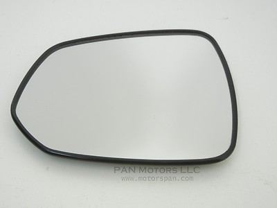 Convex Passenger Side Replacement Mirror Glass For 2007-2008 HONDA FIT W/O Baking Plate - Foto 3