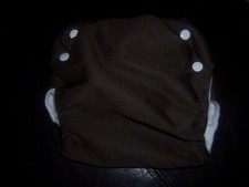 Knicker nappies pocket cloth diaper New size large brown