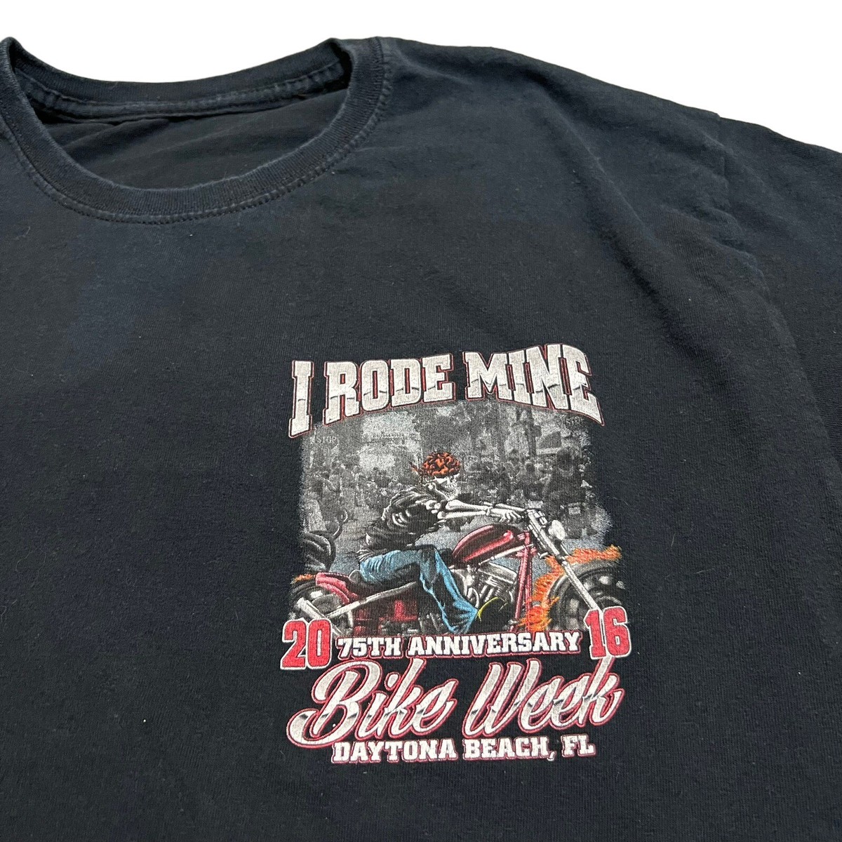 Daytona Bike Week 2016 Black XL Short Sleeve T-Shirt | eBay