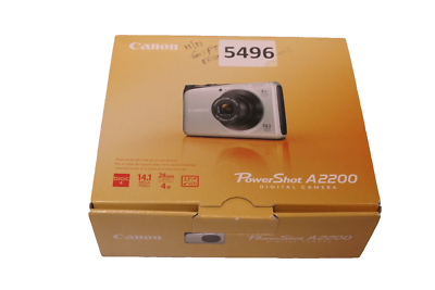 Canon PowerShot A2200 14.1 MP Digital Camera Blue | eBay