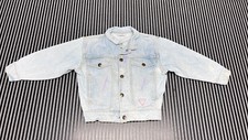 Vintage Guess USA 100% Cotton Jacket Childs Size 4 Acid Wash Retro Denim Jacket