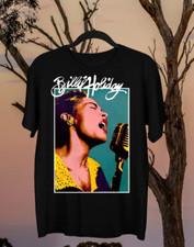Billie Holiday Singer Gift For Fan T-shirt, size S-5XL