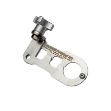 Agency 6 Jack Handle Keeper Lock for Hi-Lift Jacks - 304 Stainless Steel (Raw)