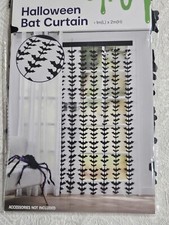 New Halloween Bat Curtain