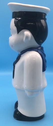 Asian Sailor Piggy Bank, 11” Tall ! Nice Piece ! - Picture 2 of 6
