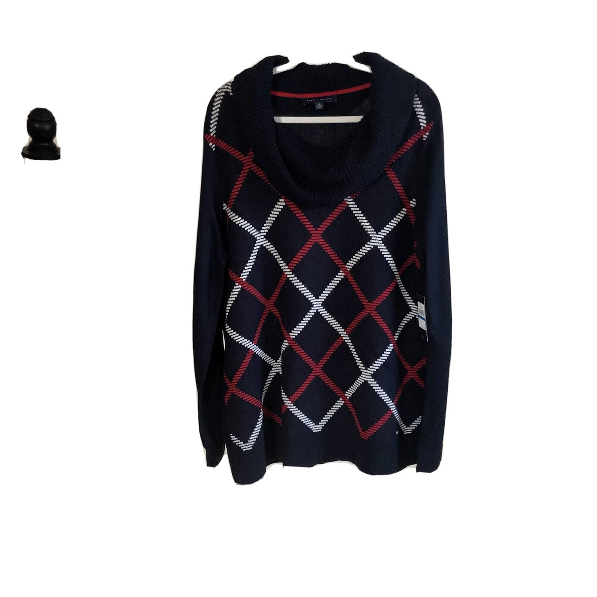 Tommy hilfiger cowl 2025 neck sweater