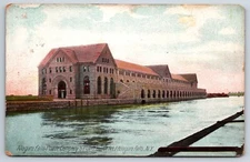 Niagara Falls Power Co Power House No 1 UDB Unposted ANC German Print