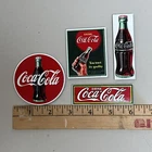 Set of 4 Vintage Coca-Cola Refrigerator Magnets