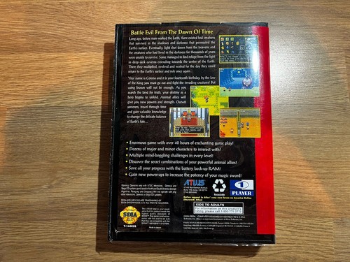 Crusader of Centy (Soleil) - Sega Mega Drive / Genesis - Reproduction - Picture 4 of 8