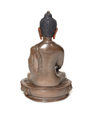 Handmade Buddha Statue By Lost Wax Process - Picture 5 of 7