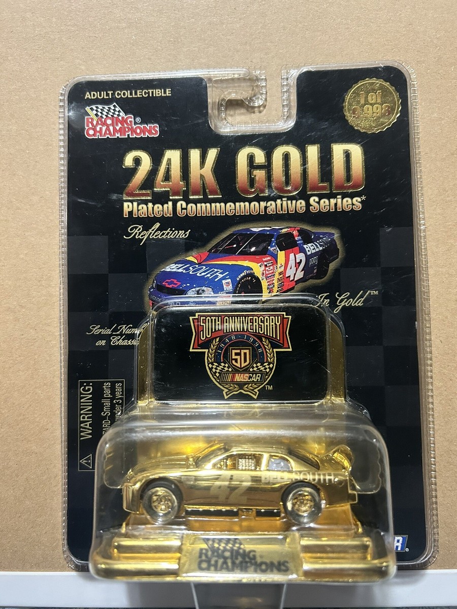 ミニカー RACING CHAMPIONS 50TH ANNIVERSARY GOLD 42 Racing Champions 50th Anniversary 24k Gold Nascar Series