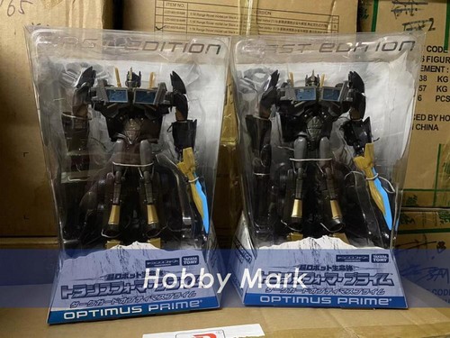 Takara Tomy Transformers TFP First Edition Optimus Prime Clear / Black limit NEW - Picture 1 of 5