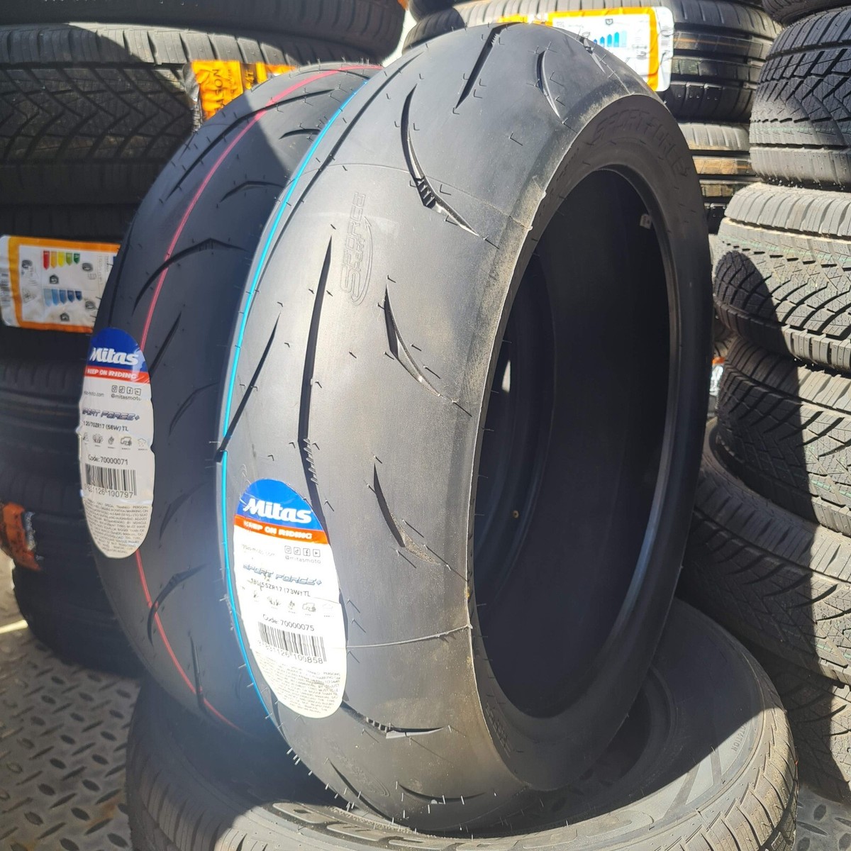 Gomme Moto Pirelli COPPIA GOMME BRIDGESTONE 120/70-17 58W 150/70