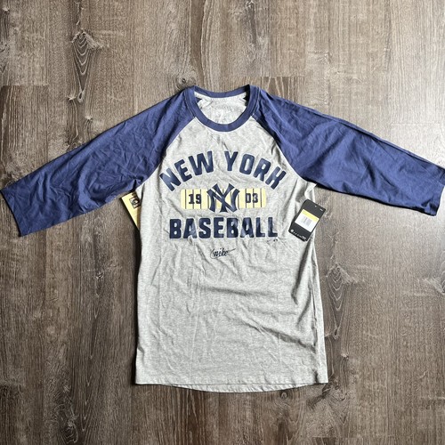 Nike Cooperstown NY Yankees 1/2 Sleeve Tee MLB - Men Size Small