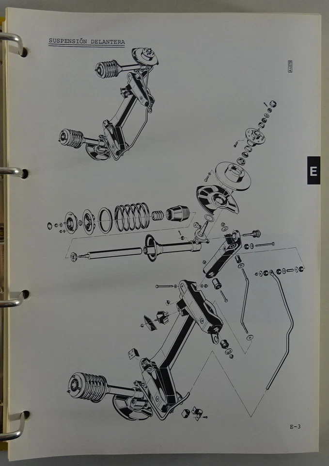 Manual De Taller Opel Kadett, Ascona, Rekord, Manta, Senator, Monza Estado 1979 - Imagen 4 de 4