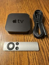 Apple  TV - A1469 (3rd Generation) HD Media Streamer W/ Remote Working AirPlay