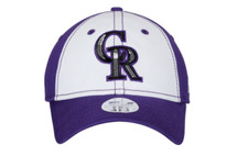 New Era 920 9Twenty Colorado Rockies Team Glimmer Womens Adjustable Hat OSFM
