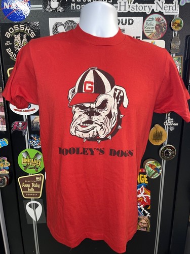 Vintage 80's Georgia Bulldogs “DOOLEYS DOGS” T-Shirt Small - 第 1/3 張圖片