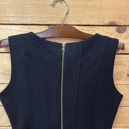 Vestido Just Taylor para mujer talla 12 negro sin mangas cremallera cambio - Imagen 6 de 9