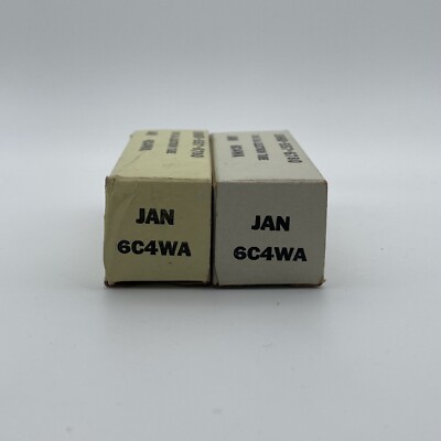 General Electric JAN 6C4WA = CV 4058 Röhre, Triode, NOS, Original Verpackt, tube