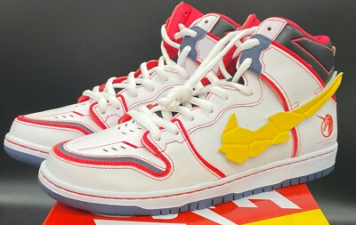 Gundam Unicorn × Nike SB Dunk High PRO QS UNICORN DH7717-100
